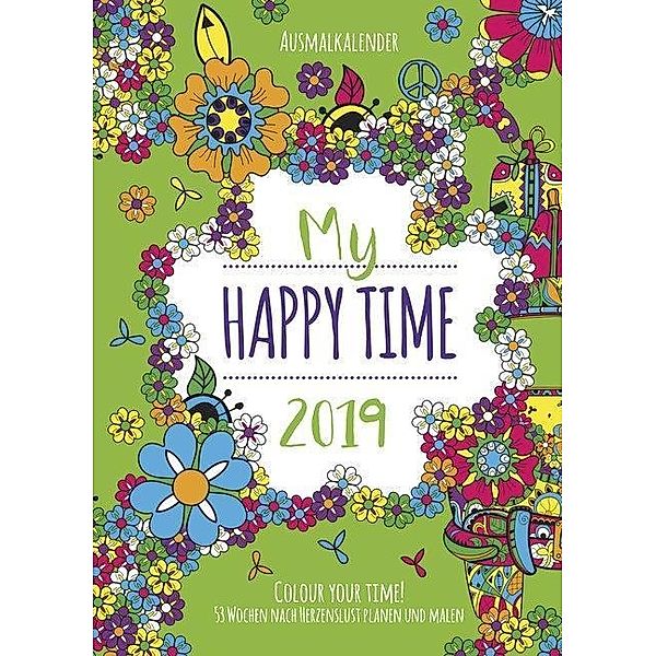 My Happy Time, Ausmalkalender 2019