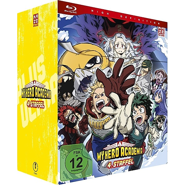 My Hero Academia - Staffel 4 - Vol. 1, My Hero Academia - 4. Staffel - Blu-ray 1 mit Sammelschuber (Limited Edition)