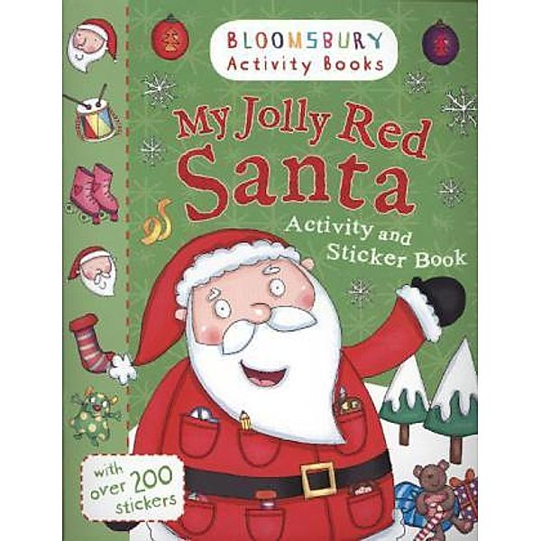 My Jolly Red Santa, Activity and Sticker Book