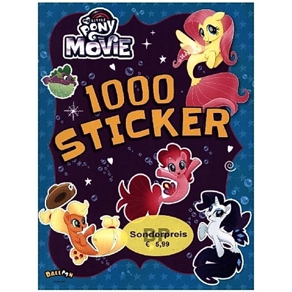 My Little Pony - 1000 Sticker, Hasbro