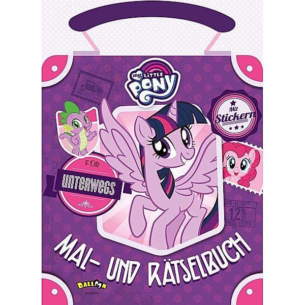 My Little Pony - Mal- und Rätselbuch für unterwegs