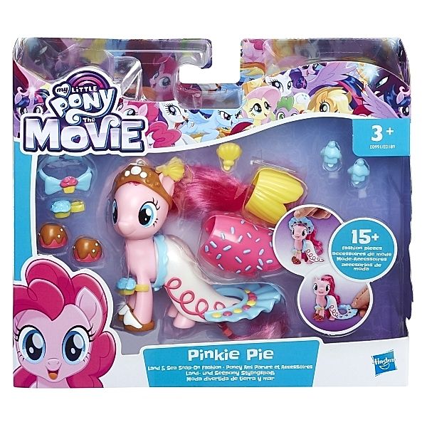 HASBRO My Little Pony Movie Land- und Seepony Stylingspaß