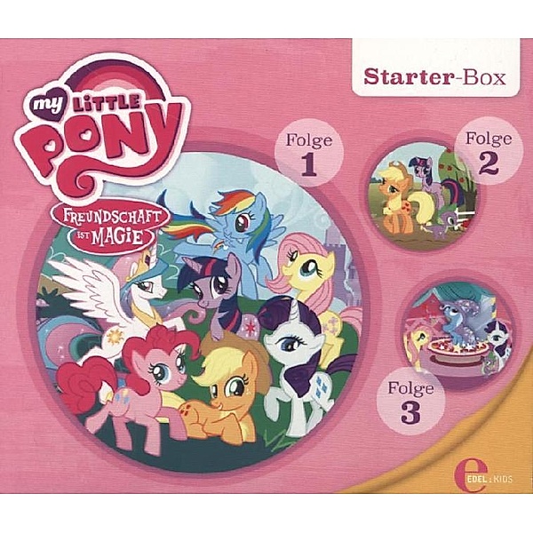 My Little Pony - Starter-Box, 3 Audio-CDs,3 Audio-CD, My Little Pony