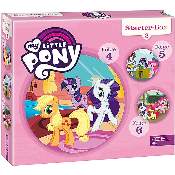 My Little Pony - Starter-Box.Box.2,3 Audio-CD, My Little Pony