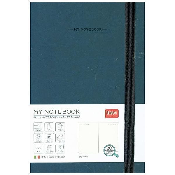 My Notebook - Medium Plain Blue