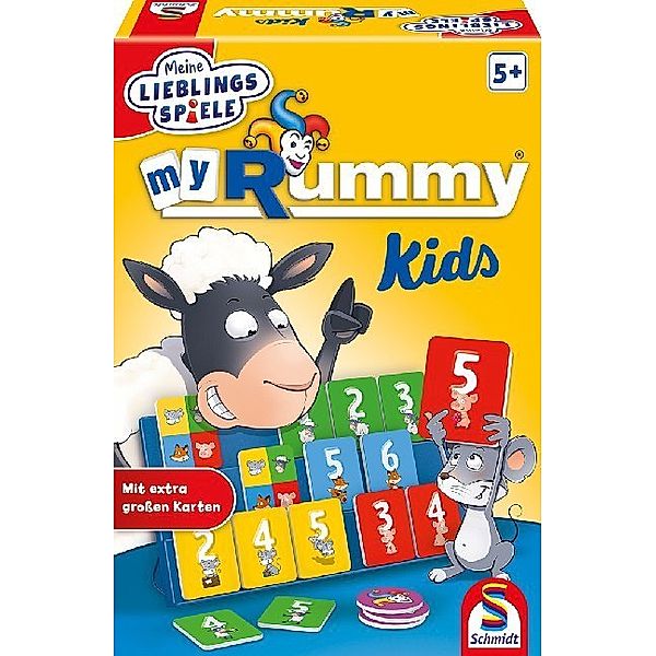 SCHMIDT SPIELE My Rummy, Junior (Kinderspiel)