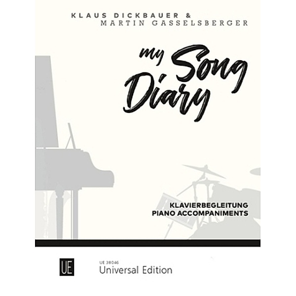 My Song Diary Alto Saxophone - Klavierbegleitung, My Song Diary - Klavierbegleitung