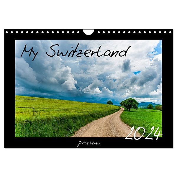 My Switzerland (Wandkalender 2024 DIN A4 quer), CALVENDO Monatskalender, Jackie Venzin