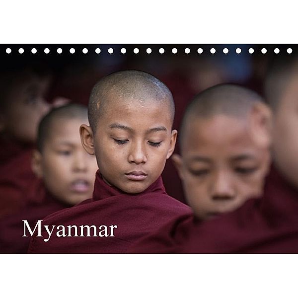 Myanmar 2017 (Tischkalender 2017 DIN A5 quer), Winfried Rusch