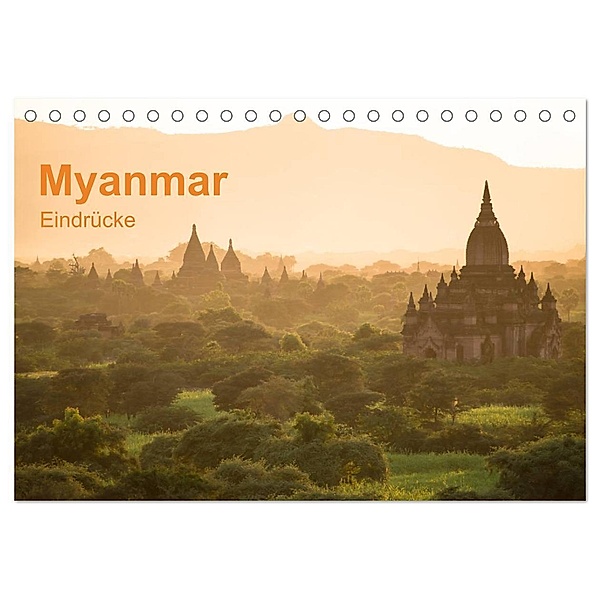 Myanmar - Eindrücke (Tischkalender 2024 DIN A5 quer), CALVENDO Monatskalender, Britta Knappmann