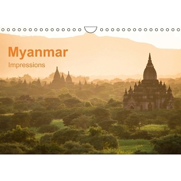 Myanmar - Eindrücke (Wall Calendar 2014 DIN A4 Landscape), Britta Knappmann