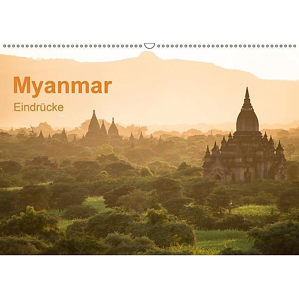 Myanmar - Eindrücke (Wandkalender 2017 DIN A2 quer), Britta Knappmann