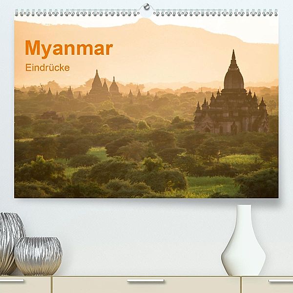 Myanmar - Eindrücke(Premium, hochwertiger DIN A2 Wandkalender 2020, Kunstdruck in Hochglanz), Britta Knappmann