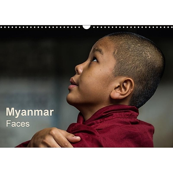 Myanmar - Faces / UK-Version (Wall Calendar 2017 DIN A3 Landscape), Britta Knappmann