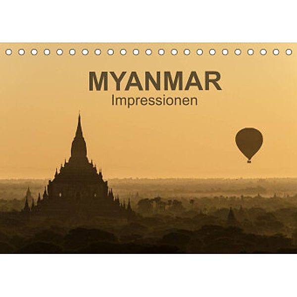 Myanmar - Impressionen (Tischkalender 2022 DIN A5 quer), Thomas Krebs