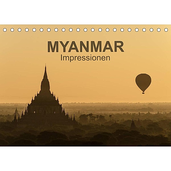 Myanmar - Impressionen (Tischkalender 2023 DIN A5 quer), Thomas Krebs