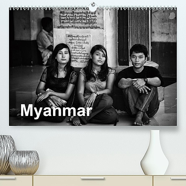 Myanmar(Premium, hochwertiger DIN A2 Wandkalender 2020, Kunstdruck in Hochglanz), Udo Pagga