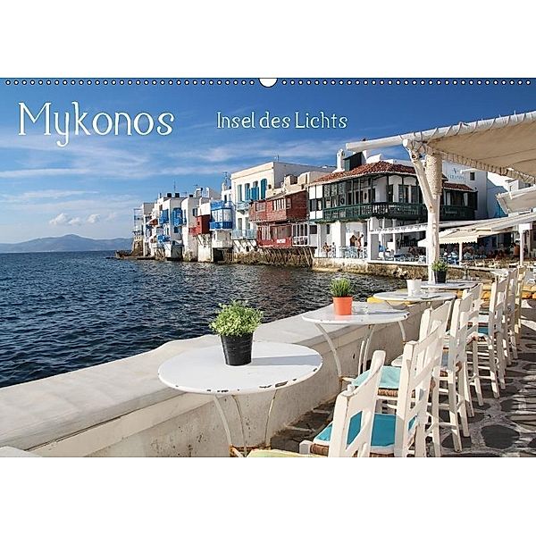 Mykonos - Insel des Lichts (Wandkalender 2017 DIN A2 quer), Hartwig Bambach