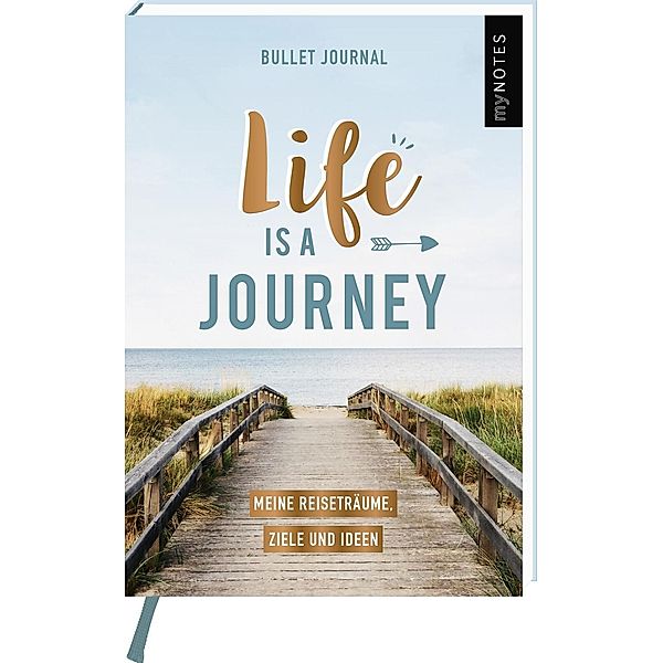 myNOTES Mini Bullet Journal Life is a journey.