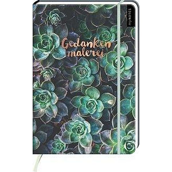 myNOTES Notizbuch A4: Gedankenmalerei - notebook large, dotted - für Träume, Pläne und Ideen / ideal als Bullet Journal