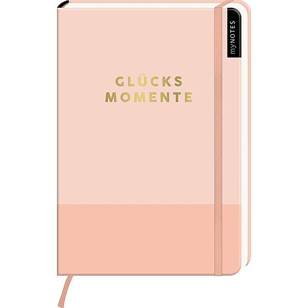 myNOTES Notizbuch A5: Glücksmomente