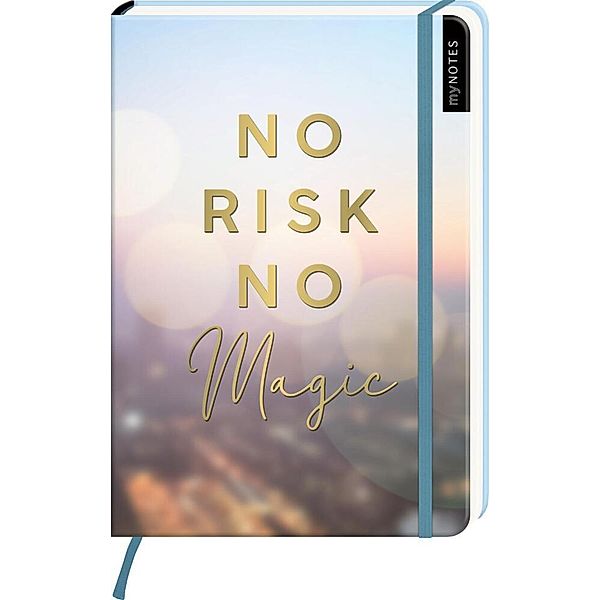 myNOTES Notizbuch A5: No Risk no magic