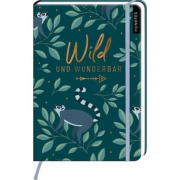 myNOTES Notizbuch A5: Wild und wunderbar