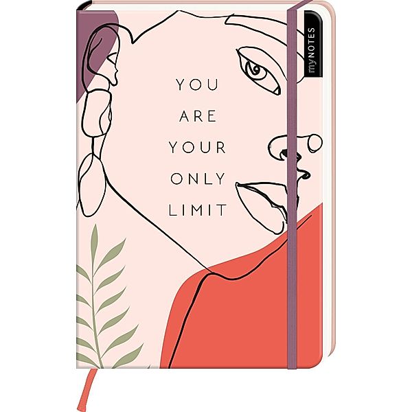 myNOTES Notizbuch A5: You are your only limit