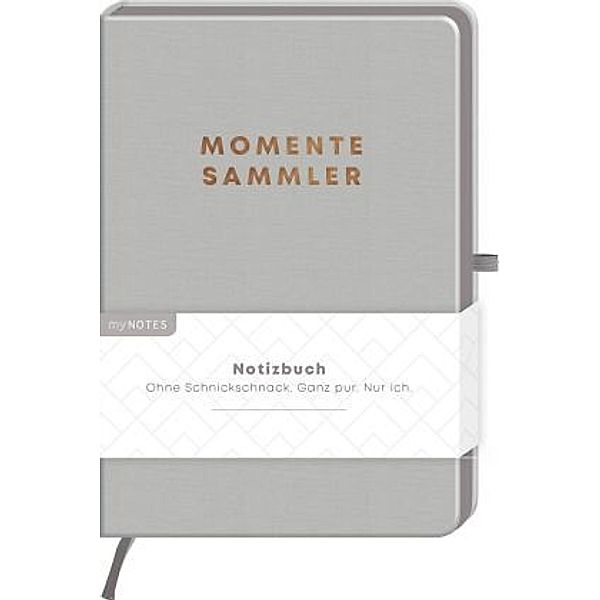 myNOTES Notizbuch Classics Momentesammler - Notizbuch im Mediumformat für Träume, Pläne und Ideen