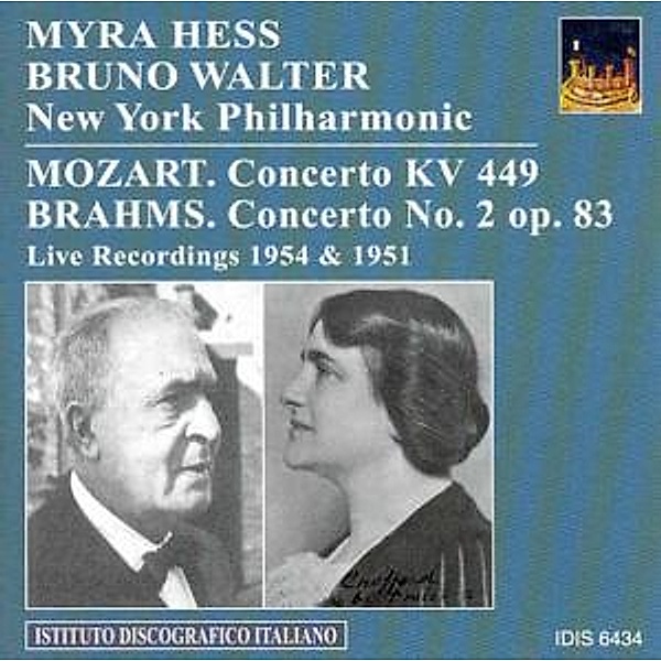 Myra Hess & Bruno Walter Spiel, Myra Hess