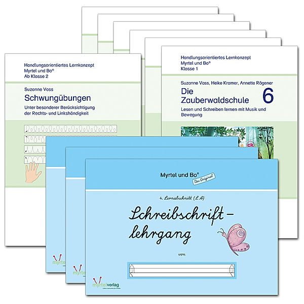 Myrtel und Bo / Sparpaket: Grundausstattung Deutsch Klasse 1 (LA), Suzanne Voss, Heike Kramer, Annette Rögener