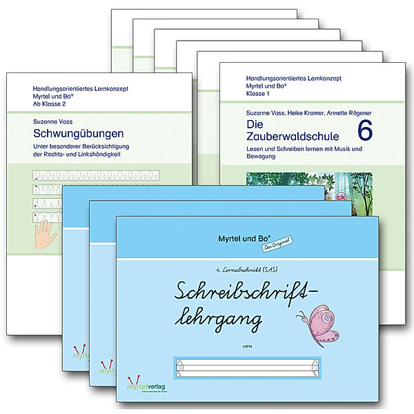 Myrtel und Bo / Sparpaket: Grundausstattung Deutsch Klasse 1 (SAS), Suzanne Voss, Heike Kramer, Annette Rögener