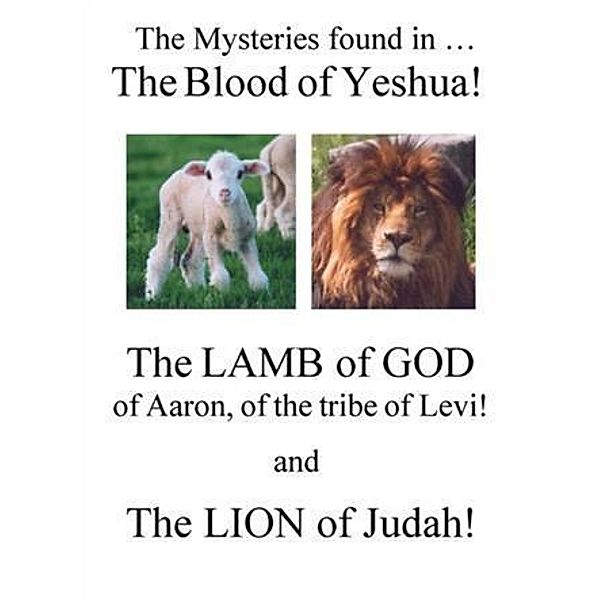 Mysteries Found in The Blood of Yeshua!, Richard Aaron Honorof