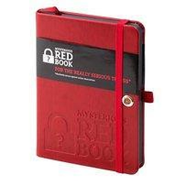 Mysterious Red Book - Notizbuch für Privates