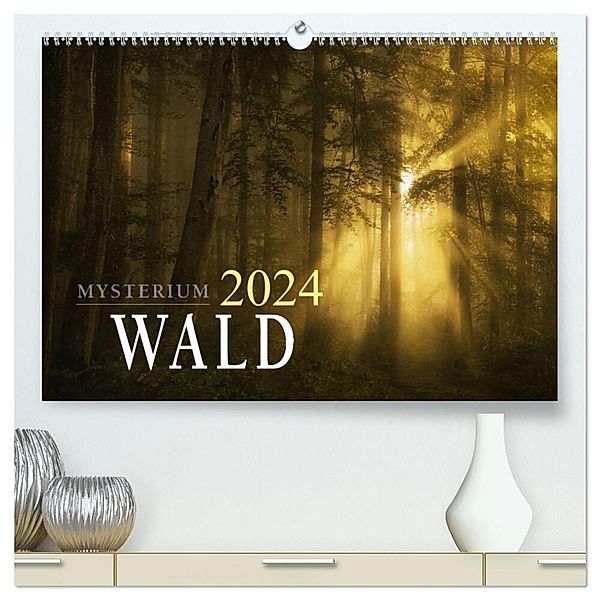 Mysterium Wald (hochwertiger Premium Wandkalender 2024 DIN A2 quer), Kunstdruck in Hochglanz, Norbert maier