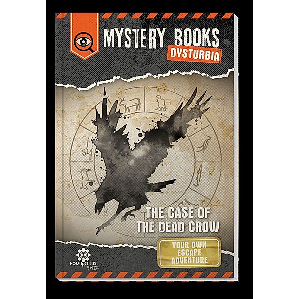 MYSTERY BOOK Dysturbia: The Case of the Dead Crow, Alexander Diener, Daniel Wehr