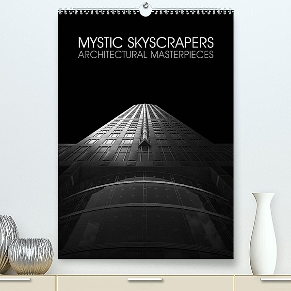 Mystic Skyscrapers (Premium, hochwertiger DIN A2 Wandkalender 2023, Kunstdruck in Hochglanz), hiacynta jelen