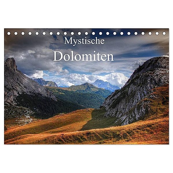 Mystische Dolomiten (Tischkalender 2024 DIN A5 quer), CALVENDO Monatskalender, Kordula Vahle
