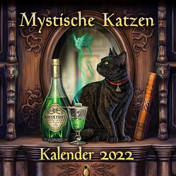 Mystische Katzen Kalender 2022, Lisa Parker