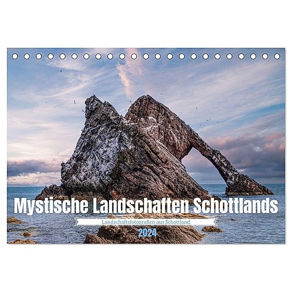 Mystische Landschaften Schottlands (Tischkalender 2024 DIN A5 quer), CALVENDO Monatskalender, Mario Koch Fotografie