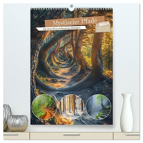 Mystische Pfade (hochwertiger Premium Wandkalender 2025 DIN A2 hoch), Kunstdruck in Hochglanz, Calvendo, Steffen Gierok-Latniak