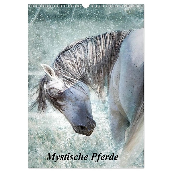 Mystische Pferde (Wandkalender 2024 DIN A3 hoch), CALVENDO Monatskalender, Studio FotoDreams.DE