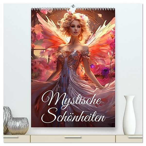 Mystische Schönheiten (hochwertiger Premium Wandkalender 2025 DIN A2 hoch), Kunstdruck in Hochglanz, Calvendo, Ally Bee