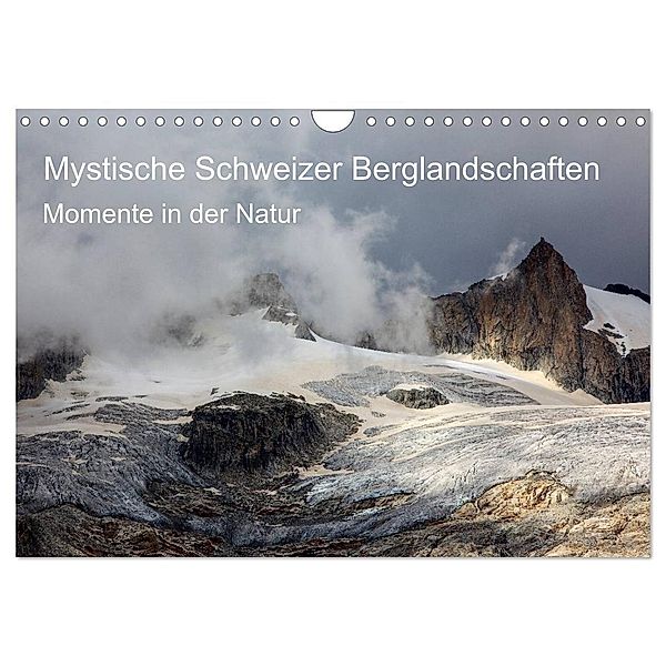 Mystische Schweizer Berglandschaften - Momente in der Natur (Wandkalender 2024 DIN A4 quer), CALVENDO Monatskalender, Marcel Schäfer