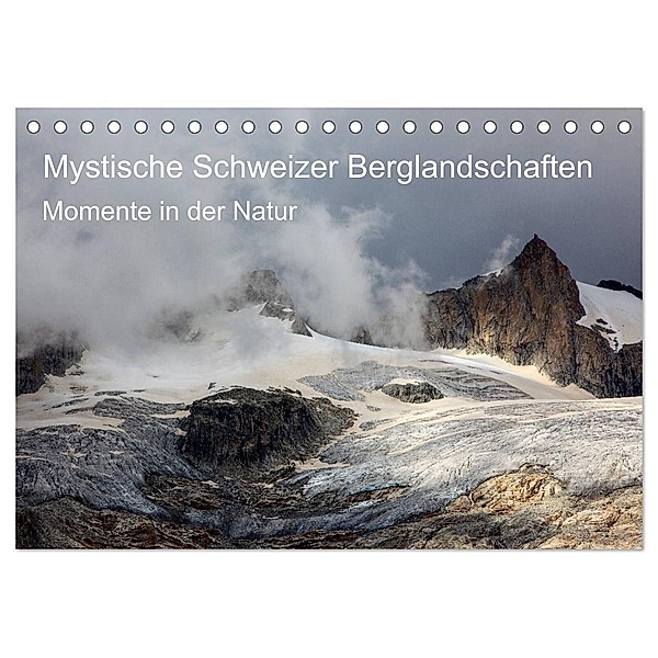 Mystische Schweizer Berglandschaften - Momente in der Natur (Tischkalender 2024 DIN A5 quer), CALVENDO Monatskalender, Marcel Schäfer
