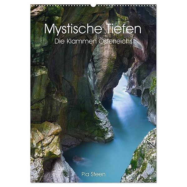Mystische Tiefen - Die Klammen Österreichs (Wandkalender 2024 DIN A2 hoch), CALVENDO Monatskalender, Pia Steen