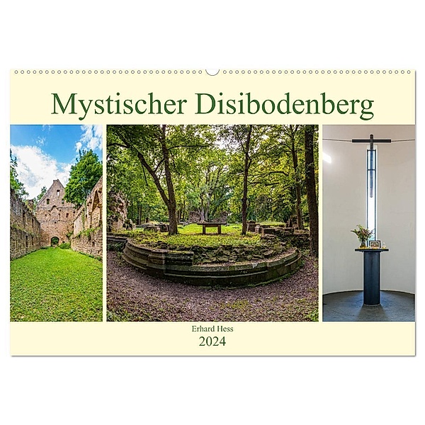 Mystischer Disibodenberg (Wandkalender 2024 DIN A2 quer), CALVENDO Monatskalender, Erhard Hess