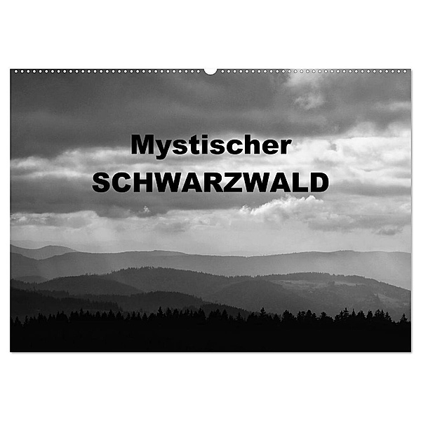 Mystischer Schwarzwald (Wandkalender 2024 DIN A2 quer), CALVENDO Monatskalender, Günter Linderer