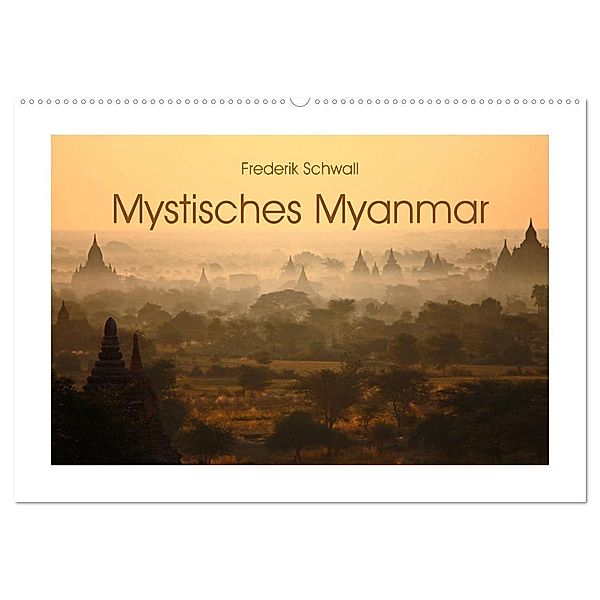 Mystisches Myanmar (Wandkalender 2025 DIN A2 quer), CALVENDO Monatskalender, Calvendo, Frederik Schwall