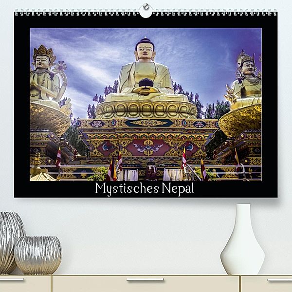 Mystisches Nepal - Am Fuße des Himalaya (Premium-Kalender 2020 DIN A2 quer), Christian Lama